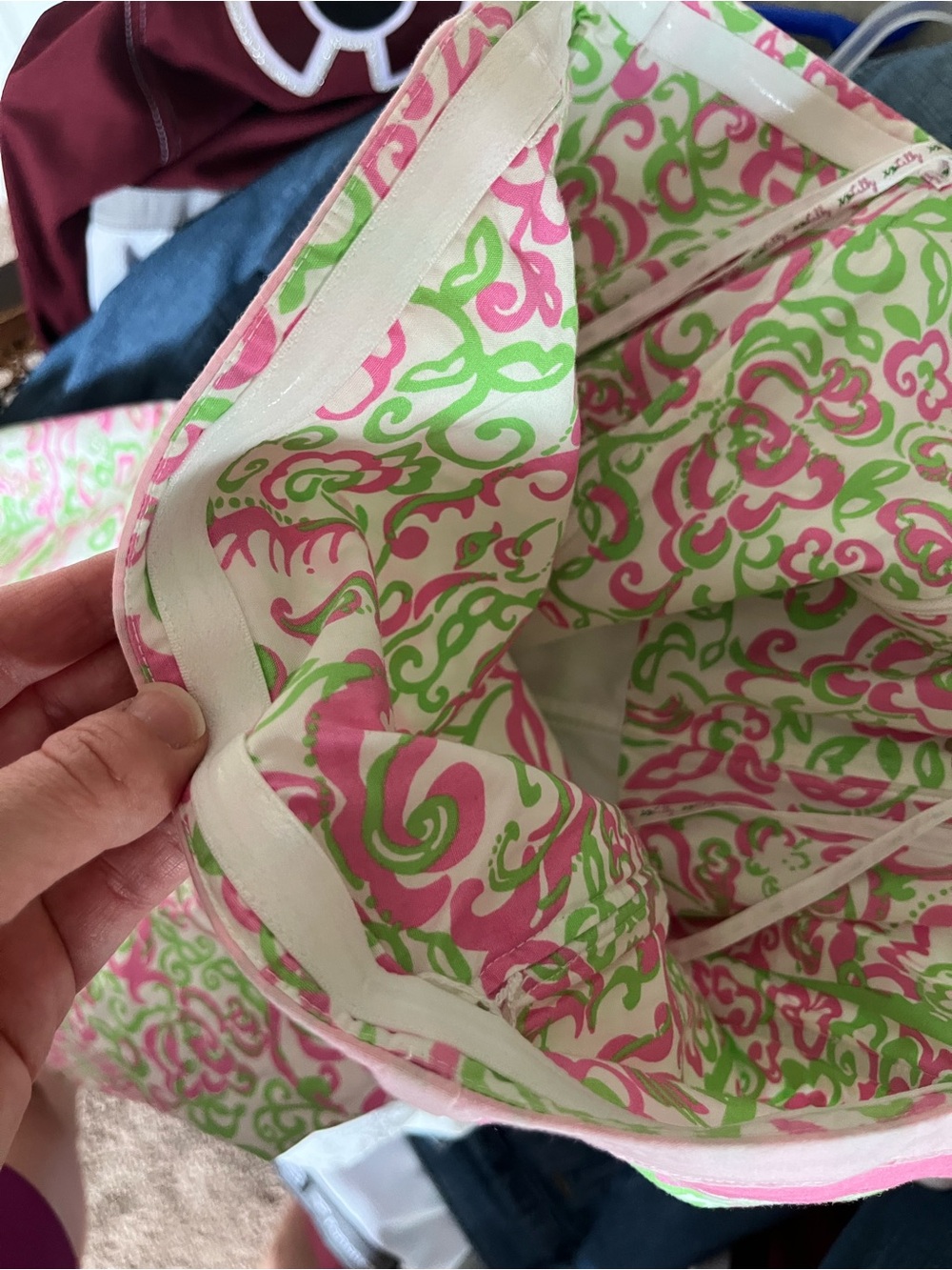 Vintage Lily Pulitzer Women's 6 Strapless Dress - Picture 8 of 8